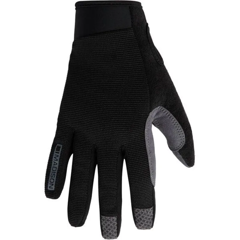 Madison Freewheel Women's Long Finger Gloves - Black 3 Madison Freewheel Women's Long Finger Gloves - Black