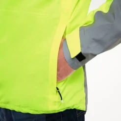 Madison Stellar FiftyFifty Reflective Men's Jacket - Yellow/Silver 14 Madison Stellar FiftyFifty Reflective Men's Jacket - Yellow/Silver -CycloPro Shop VARMCL21W10Hi vizYELSIL 4