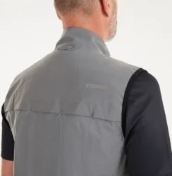 Madison Stellar Shine Reflective Men's Gilet - Silver -CycloPro Shop VARMCL21W12SIL 3