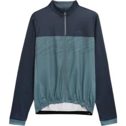 Madison Sportive Thermal Men's Long Sleeve Jersey - Navy Haze/Blue -CycloPro Shop VARMCL21W35NVY