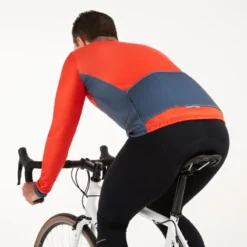 Madison Sportive Thermal Men's Long Sleeve Jersey - Chilli Red/Navy 15 Madison Sportive Thermal Men's Long Sleeve Jersey - Chilli Red/Navy -CycloPro Shop VARMCL21W35RED 5