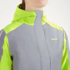 Madison Stellar FiftyFifty Reflective Women's Jacket - Yellow/Silver 14 Madison Stellar FiftyFifty Reflective Women's Jacket - Yellow/Silver -CycloPro Shop VARMCL21W60Hi vizYELSIL 3