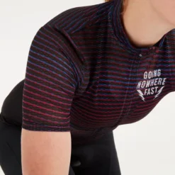 Madison Turbo Short Sleeve Women's Jersey - Glitch Stripe 10 Madison Turbo Short Sleeve Women's Jersey - Glitch Stripe -CycloPro Shop VARMCL21W72GlitchStripe 3