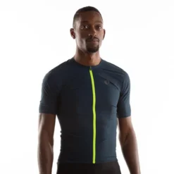 Pearl Izumi Pro Air Short Sleeve Jersey - Navy/Screaming Yellow -CycloPro Shop VARN171NVYSCRMingYEL 3
