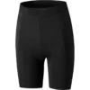Shimano Inizio Womens Lycra Shorts - Black -CycloPro Shop VARSC830BLK 1