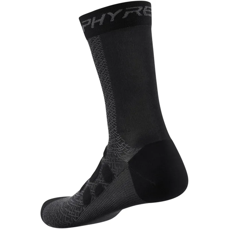 Shimano S-Phyre Tall Socks - Black 4 Shimano S-Phyre Tall Socks - Black - Image 2