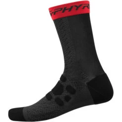 Shimano S-Phyre Tall Socks - Black 14 Shimano S-Phyre Tall Socks - Black -CycloPro Shop VARSCAS400RED 1