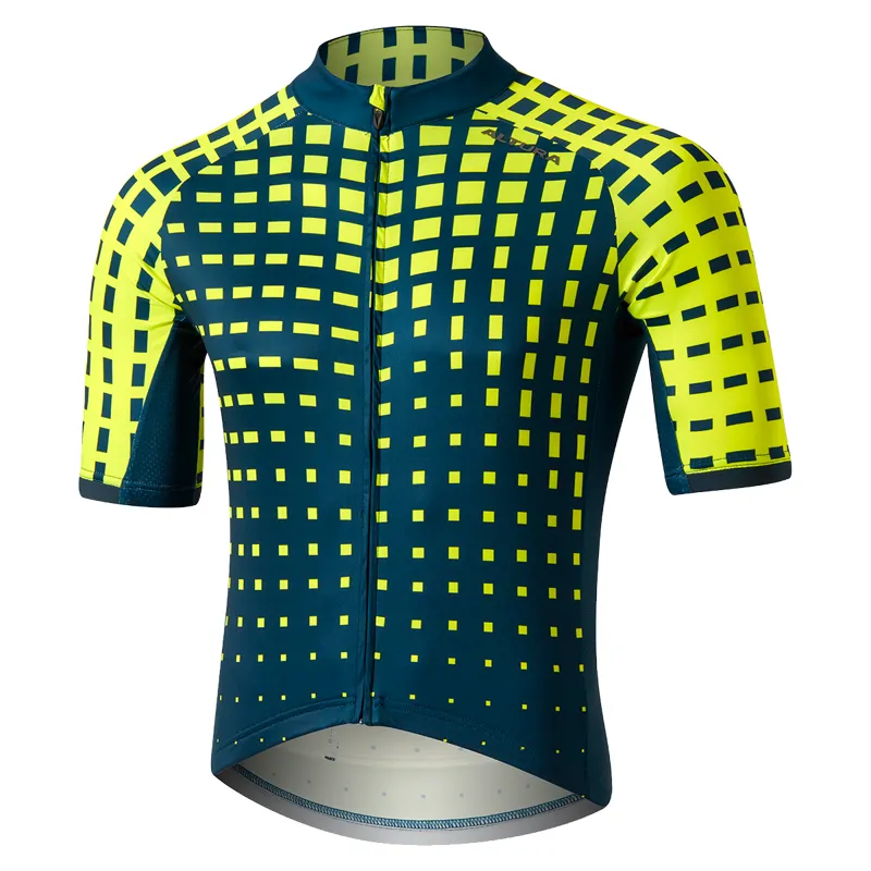 Altura Icon Short Sleeve Jersey - Bamboo Blue/Yellow 4 Altura Icon Short Sleeve Jersey - Bamboo Blue/Yellow - Image 2
