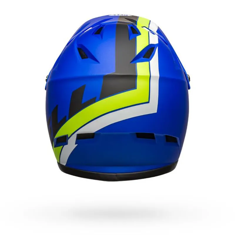 Bell Sanction Full Face Helmet - Agility Matte Blue/Hi-Viz 6 Bell Sanction Full Face Helmet - Agility Matte Blue/Hi-Viz - Image 4