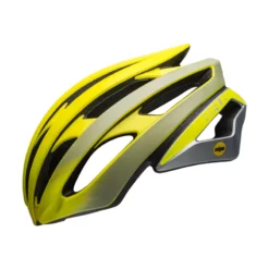 Bell Stratus MIPS Road Helmet - Ghost Matte/Gloss Hi-Viz -CycloPro Shop behstsm 42337 01