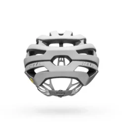 Bell Stratus Mips Road Helmet - Matte/Gloss White/Silver -CycloPro Shop behstsmmatglswhtsi 2