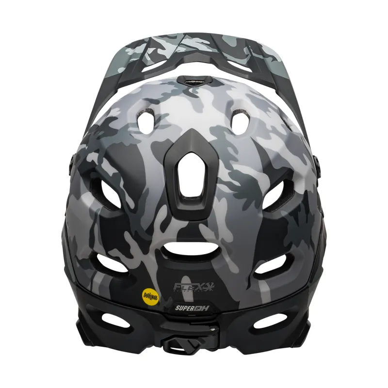 Bell Super DH MIPS Full Face MTB Helmet - Matte/Gloss Black Camo 4 Bell Super DH MIPS Full Face MTB Helmet - Matte/Gloss Black Camo - Image 2