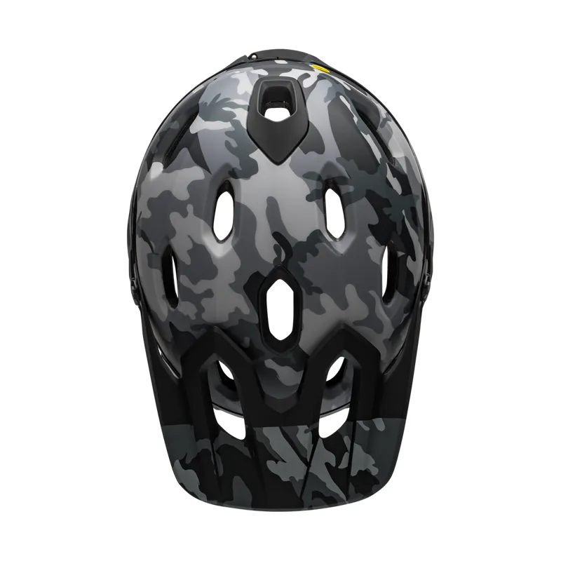 Bell Super DH MIPS Full Face MTB Helmet - Matte/Gloss Black Camo 5 Bell Super DH MIPS Full Face MTB Helmet - Matte/Gloss Black Camo - Image 3