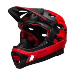 Bell Super DH MIPS Full Face MTB Helmet - Fasthouse Matte Red/Black -CycloPro Shop behsudh 42314
