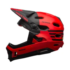 Bell Super DH MIPS Full Face MTB Helmet - Fasthouse Matte Red/Black -CycloPro Shop behsudh 42314 01