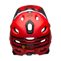 Bell Super DH MIPS Full Face MTB Helmet - Fasthouse Matte Red/Black -CycloPro Shop behsudh 42314 03