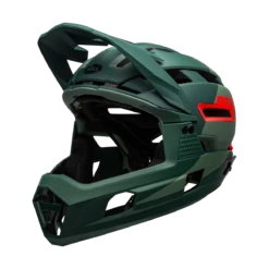 Bell Super Air R MIPS Full Face Helmet - Matte/Gloss Black Camo -CycloPro Shop behsupairr 42249 2