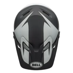 Bell Transfer Full Face Helmet - Slice Matte Black/White