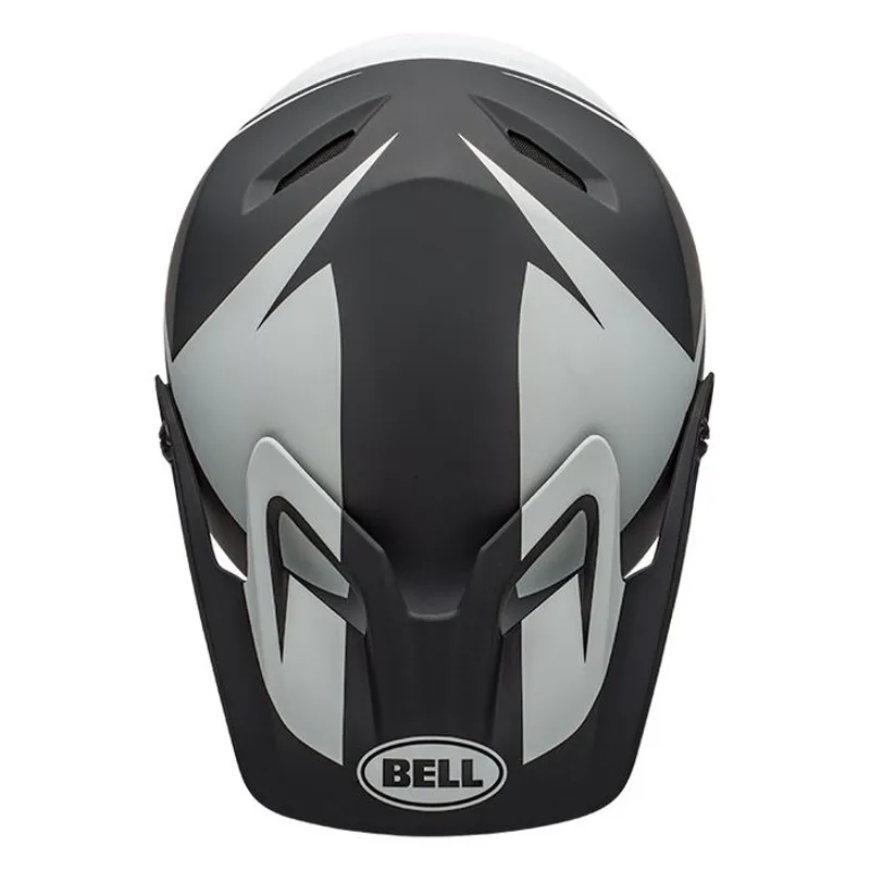 Bell Transfer Full Face Helmet - Slice Matte Black/White 3 Bell Transfer Full Face Helmet - Slice Matte Black/White