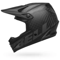 Bell Full-9 Full Face MTB Helmet - Matte Black -CycloPro Shop bell full 9 full face mountain bike helmet matte black left