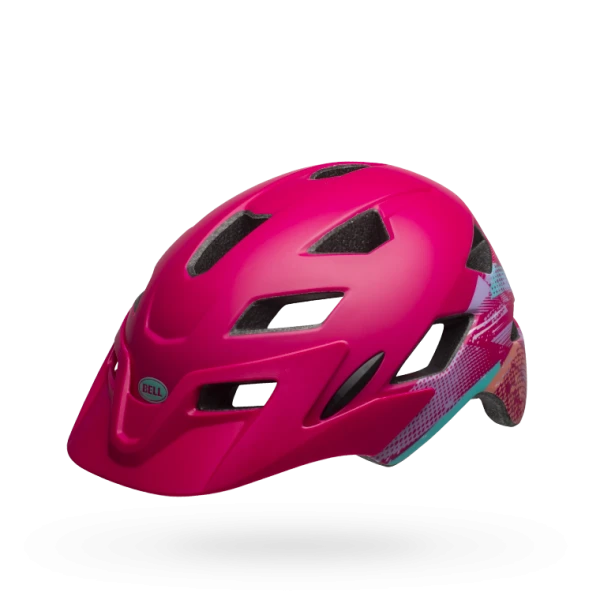 Bell Sidetrack Child Helmet - 47-54cm - Wavy Checks/Matte Black 13 Bell Sidetrack Child Helmet - 47-54cm - Wavy Checks/Matte Black - Image 11