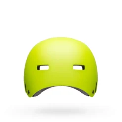 Bell Span Youth BMX/Skate Helmet - Matte Bright Green -CycloPro Shop bell span youth bmx skate helmet matte bright green back