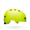 Bell Span Youth BMX/Skate Helmet - Matte Bright Green -CycloPro Shop bell span youth bmx skate helmet matte bright green right