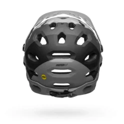 Bell Super 3R MIPS Full Face Helmet - Downdraft Gray/Gunmetal 13 Bell Super 3R MIPS Full Face Helmet - Downdraft Gray/Gunmetal -CycloPro Shop bell super 3r mips mountain bike helmet downdraft matte gray gunmetal back