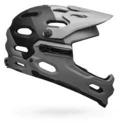 Bell Super 3R MIPS Full Face Helmet - Downdraft Gray/Gunmetal 15 Bell Super 3R MIPS Full Face Helmet - Downdraft Gray/Gunmetal -CycloPro Shop bell super 3r mips mountain bike helmet downdraft matte gray gunmetal right