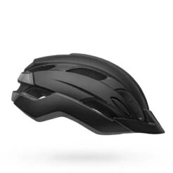 Bell Trace MTB Cycling Helmet - Matte White/Silver -CycloPro Shop bell trace road bike helmet matte black right201 1