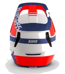 Bluegrass Legit Full Face Helmet - White/Red/Blue -CycloPro Shop bg95770e 3