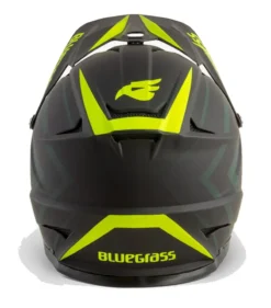 Bluegrass Intox Full Face Helmet - Black/Flourescent Yellow -CycloPro Shop bg96808c 3