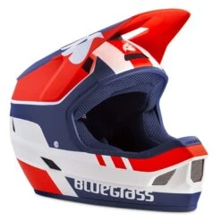 Bluegrass Legit Full Face Helmet - White/Black Texture