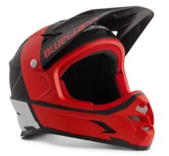 Bluegrass Intox Full Face Helmet - Avio Blue/Flourescent Yellow