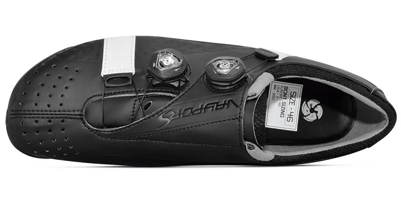 Bont Vaypor S Road Shoes - Matt Black/White 9 Bont Vaypor S Road Shoes - Matt Black/White - Image 7