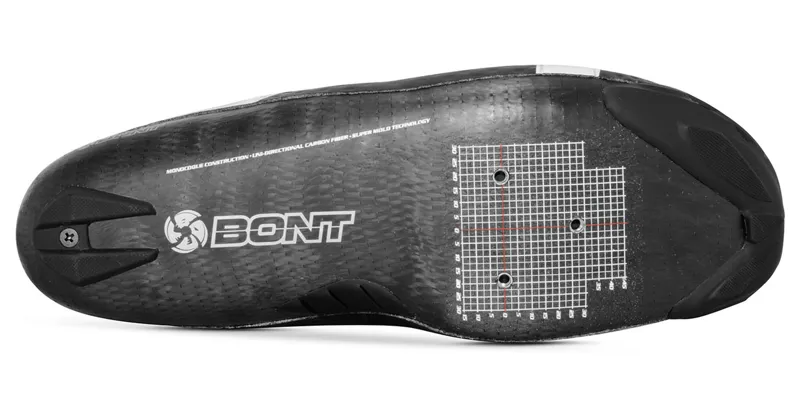 Bont Vaypor S Road Shoes - Matt Black/White 10 Bont Vaypor S Road Shoes - Matt Black/White - Image 8