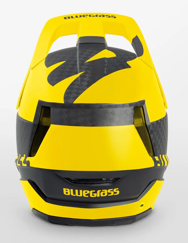 Bluegrass Legit Carbon MIPS Full Face Helmet - Black/Yellow 9 Bluegrass Legit Carbon MIPS Full Face Helmet - Black/Yellow - Image 7