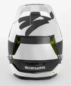 Bluegrass Legit Carbon MIPS Full Face Helmet - Black/White -CycloPro Shop bluegrass eagle sito legit carbon nb back