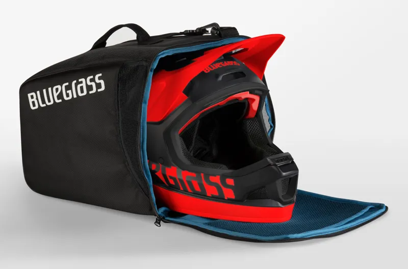 Bluegrass Legit Carbon MIPS Full Face Helmet - Black/Red 4 Bluegrass Legit Carbon MIPS Full Face Helmet - Black/Red - Image 2