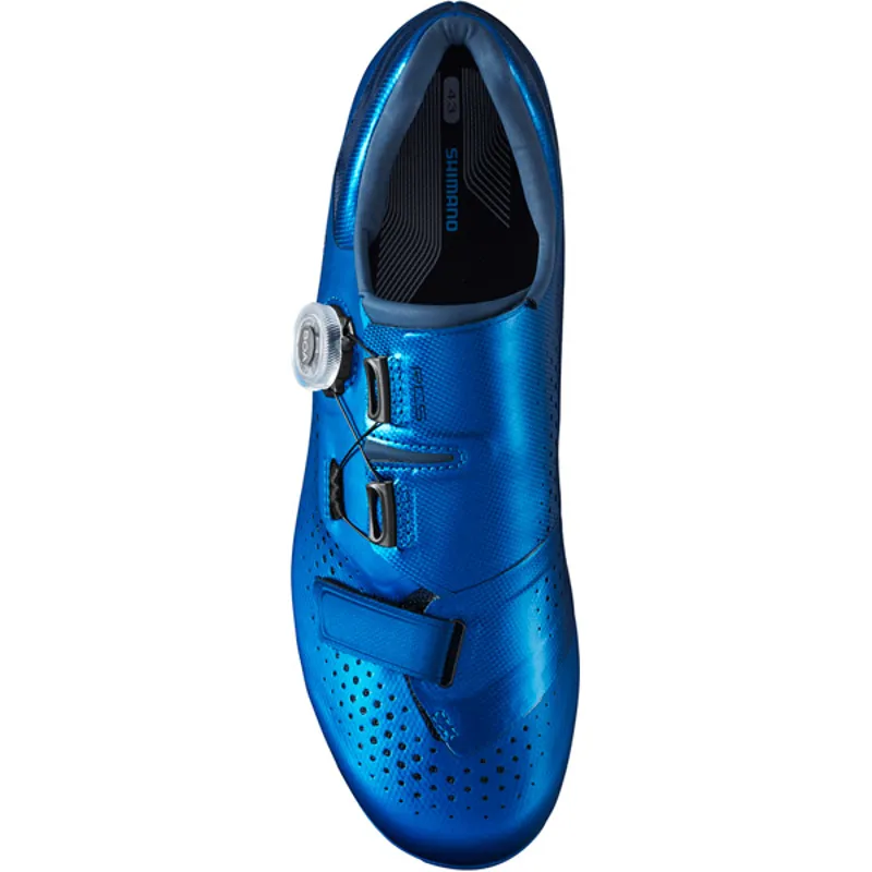 Shimano Shmano RC500 SPD-SL Road Shoes - Blue 6 Shimano Shmano RC500 SPD-SL Road Shoes - Blue - Image 4