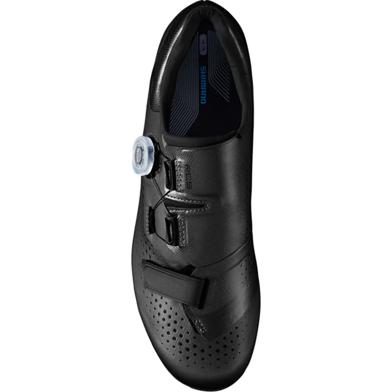 Shimano Shmano RC500 SPD-SL Men's Road Shoes - Black 6 Shimano Shmano RC500 SPD-SL Men's Road Shoes - Black - Image 4