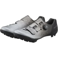 Shimano RX8 Gravel Road Shoes - Silver -CycloPro Shop brx801s 5