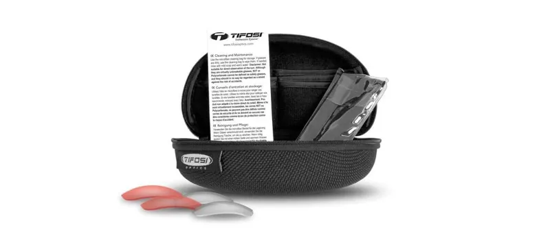 Tifosi Eyewear Vero Cycling Glasses - Gloss Black Frame 4 Tifosi Eyewear Vero Cycling Glasses - Gloss Black Frame - Image 2