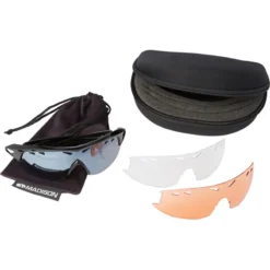 Madison Recon 3 Lens Pack Sunglasses - Gloss Black -CycloPro Shop ck8000 03