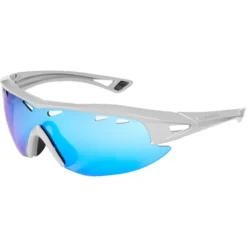 Madison Recon Sunglasses - Gloss Cloud Grey Frame/Blue Mirror Lens -CycloPro Shop ck8012