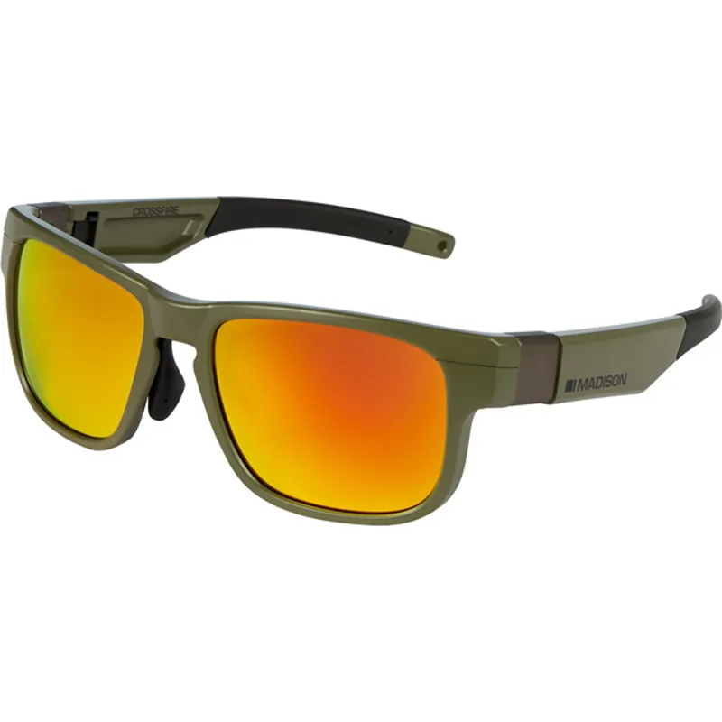 Madison Crossfire 3 Lens Pack Sunglasses - Gloss Black 6 Madison Crossfire 3 Lens Pack Sunglasses - Gloss Black - Image 4