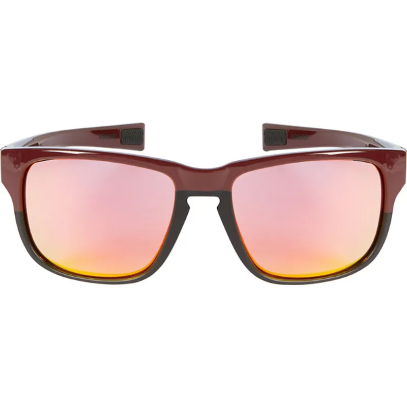 Madison Range Sunglasses - Gloss Burgundy Frame/Pink Mirror Lens 4 Madison Range Sunglasses - Gloss Burgundy Frame/Pink Mirror Lens - Image 2