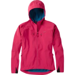 Madison Zena Womens Softshell Jacket - Rose Red -CycloPro Shop cl0492