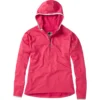 Madison Zena Womens Long Sleeve Hooded Top - Rose Red 2 Madison Zena Womens Long Sleeve Hooded Top - Rose Red -CycloPro Shop cl0662