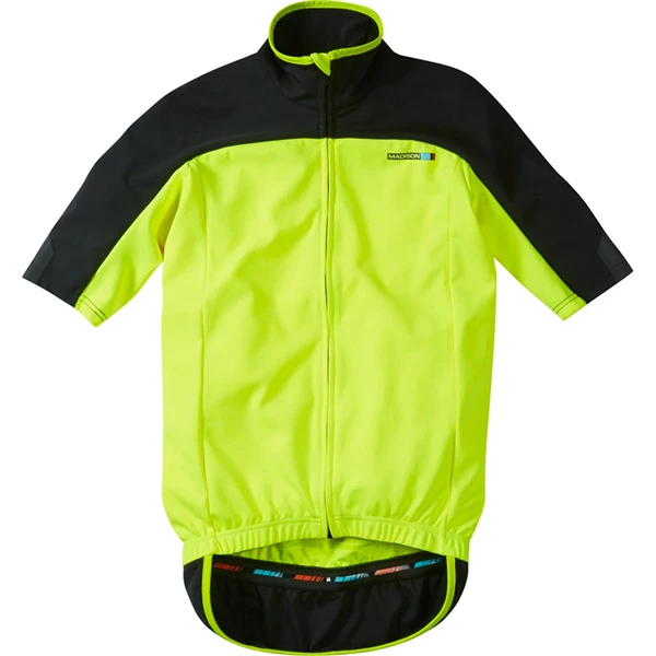 Madison RoadRace Optimus Thermal Short Sleeve Jersey - Black/Blue 5 Madison RoadRace Optimus Thermal Short Sleeve Jersey - Black/Blue - Image 3